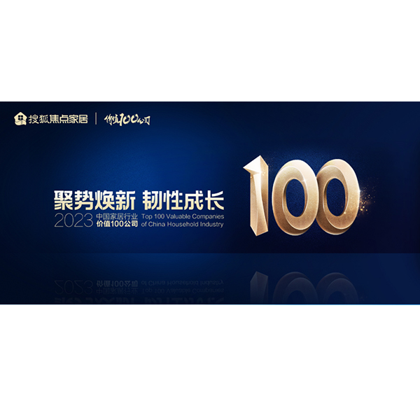 荣誉加冕！浪鲸卫浴荣膺“2023中国家居行业价值100公司”